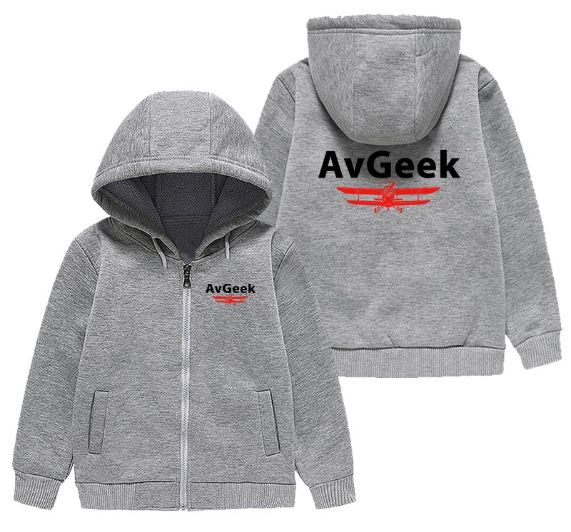 Avgeek Designed "CHILDREN" Zipped Hoodies