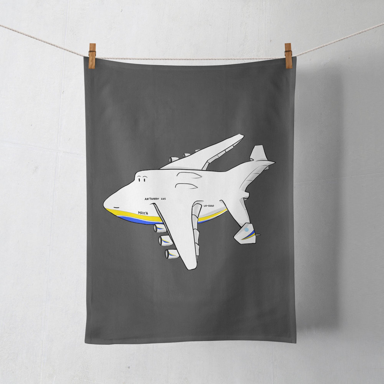 Antonov AN-225 Mriya Designed Towels