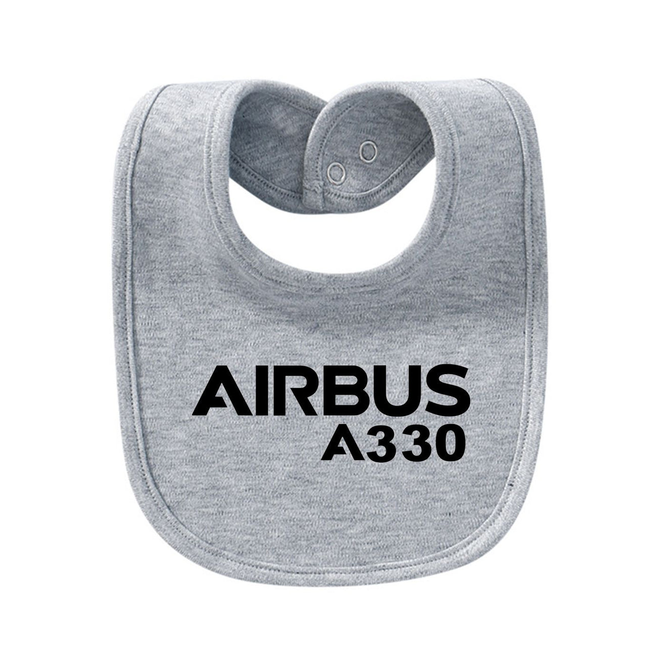 Airbus A330 & Text Designed Baby Saliva & Feeding Towels