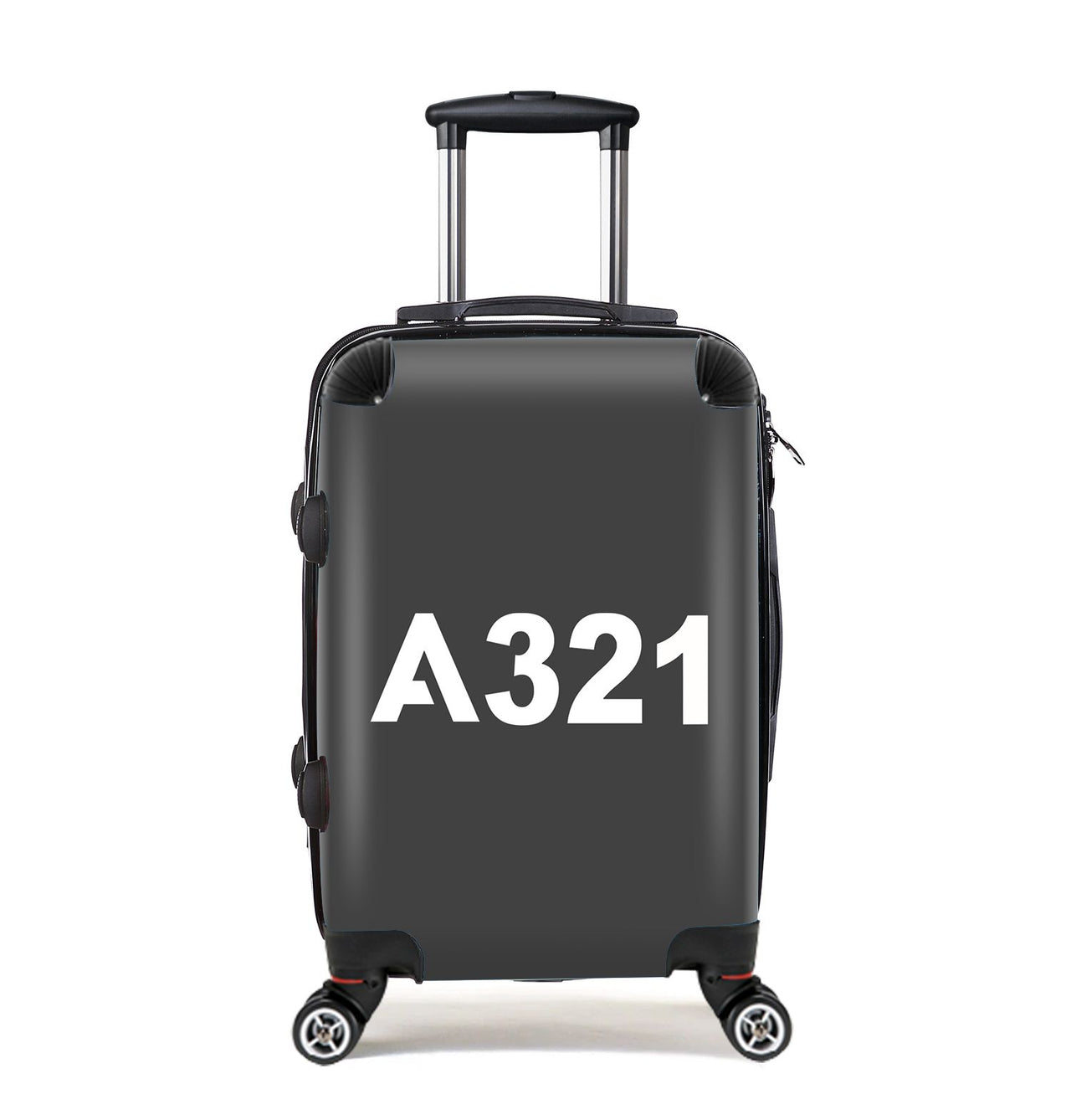 A321 Flat Text Designed Cabin Size Luggages