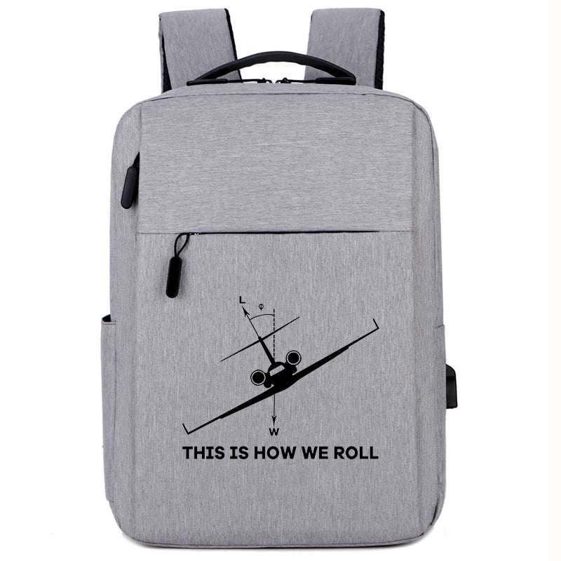 This is How We Roll Designed Super Travel Bags