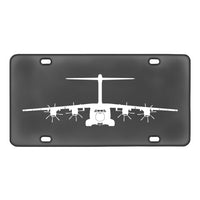 Thumbnail for Airbus A400M Silhouette Designed Metal (License) Plates