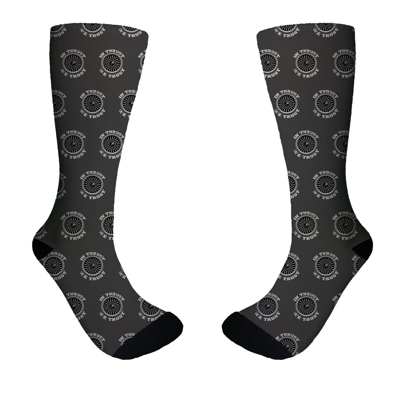 In Thrust We Trust (Vol 2) Designed Socks