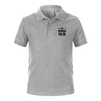 Thumbnail for Piper PA28 & Plane Designed Children Polo T-Shirts