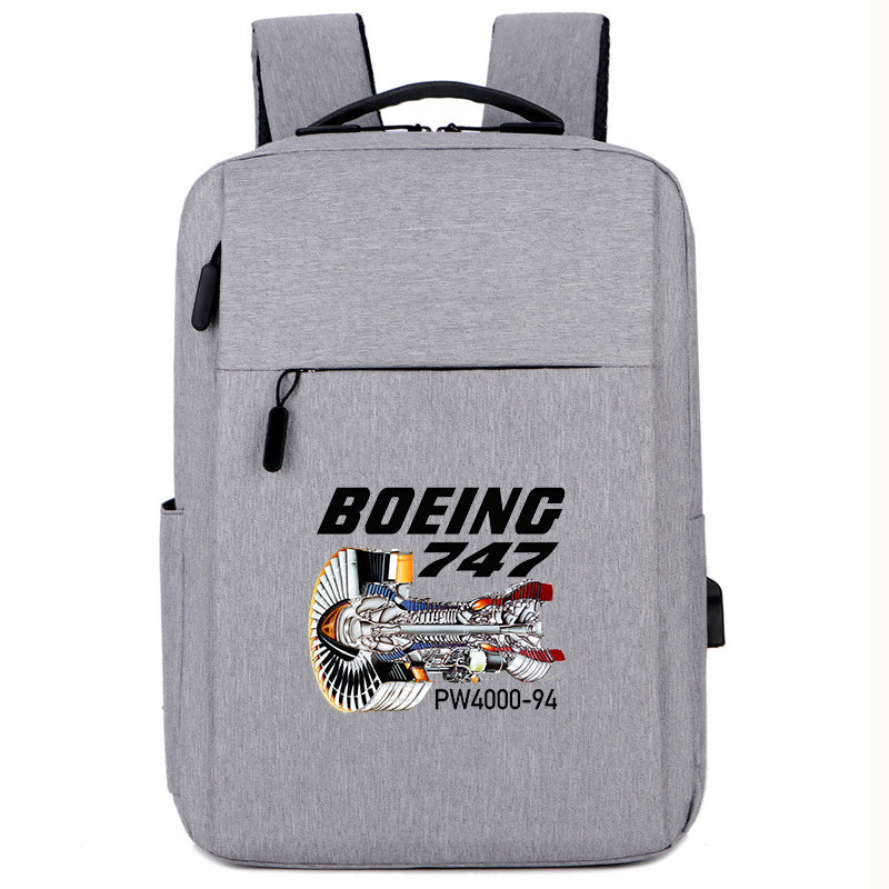 Boeing 747 & PW4000-94 Engine Designed Super Travel Bags