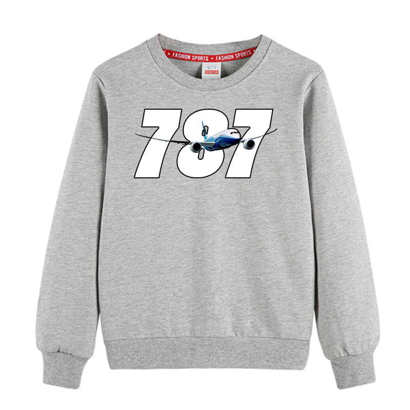 Super Boeing 787 Designed "CHILDREN" Sweatshirts