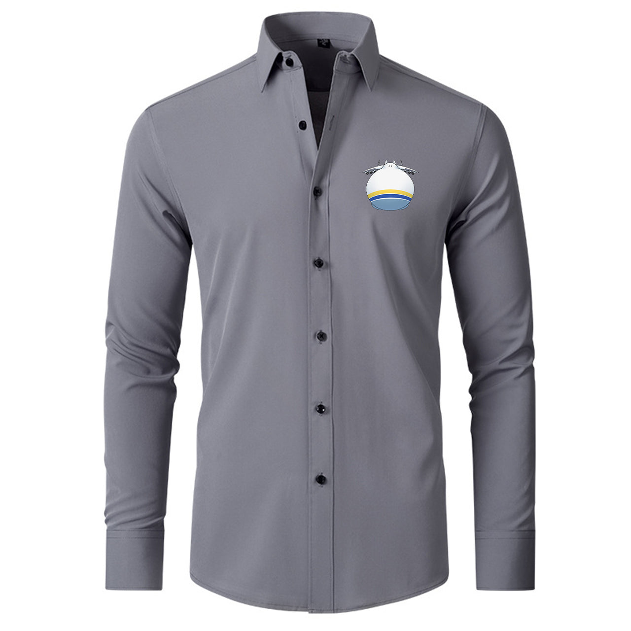 Antonov 225 ROUND Designed Long Sleeve Shirts