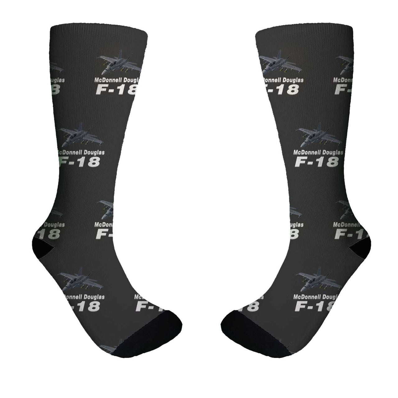 The McDonnell Douglas F18 Designed Socks