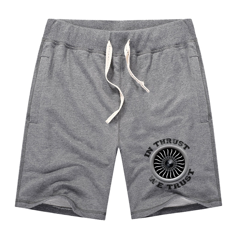 In Thrust We Trust (Vol 2) Designed Cotton Shorts