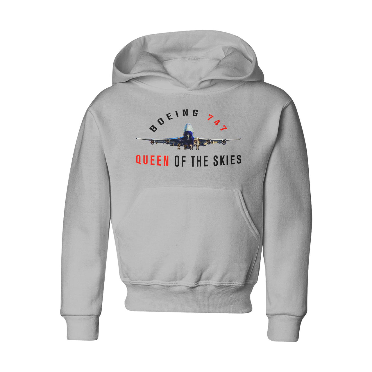 Boeing 747 Queen of the Skies Designed "CHILDREN" Hoodies