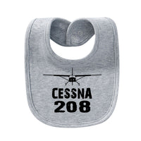 Thumbnail for Cessna 208 & Plane Designed Baby Saliva & Feeding Towels