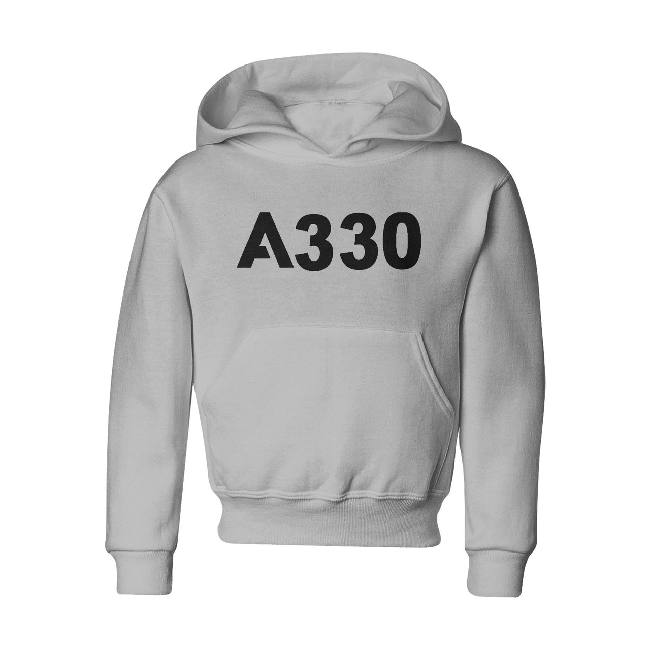 A330 Flat Text Designed "CHILDREN" Hoodies