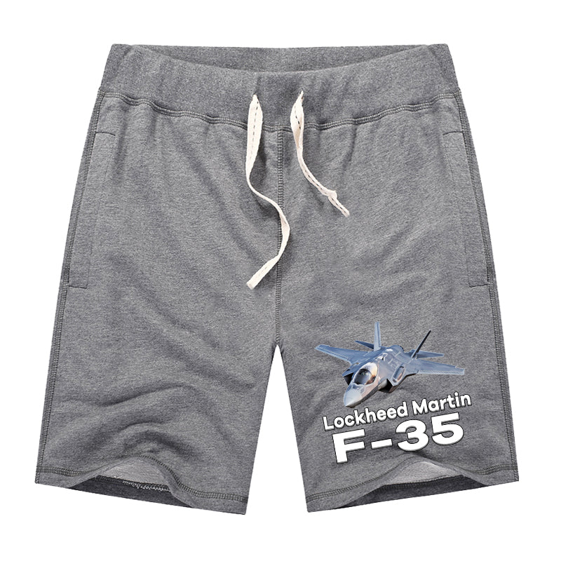 The Lockheed Martin F35 Designed Cotton Shorts