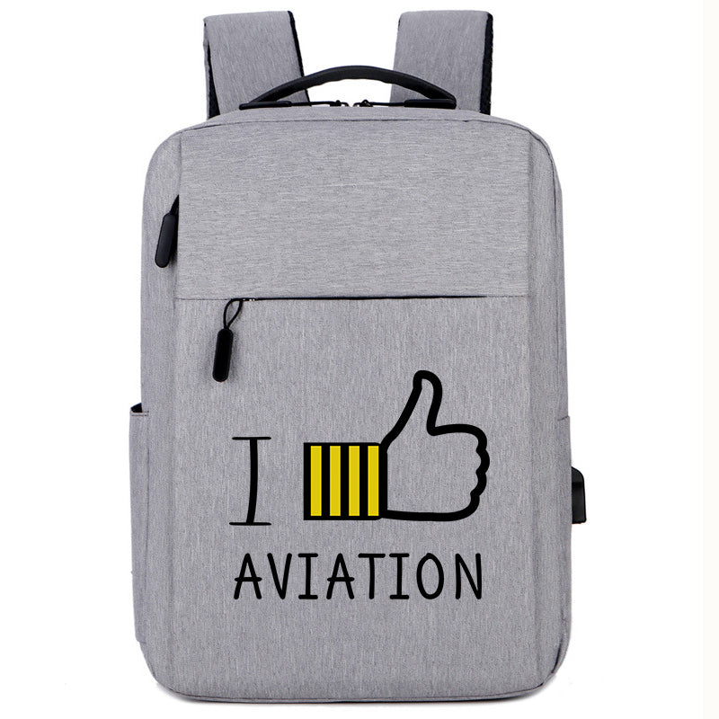 I Like Aviation Designed Super Travel Bags