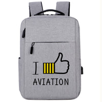 Thumbnail for I Like Aviation Designed Super Travel Bags