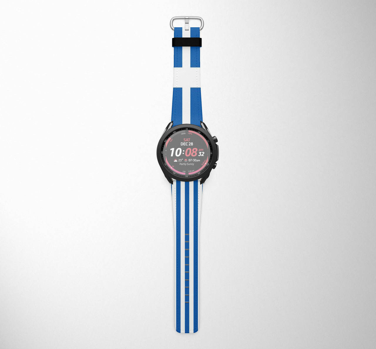 Greece Flag Samsung & Huawei Watch Bands