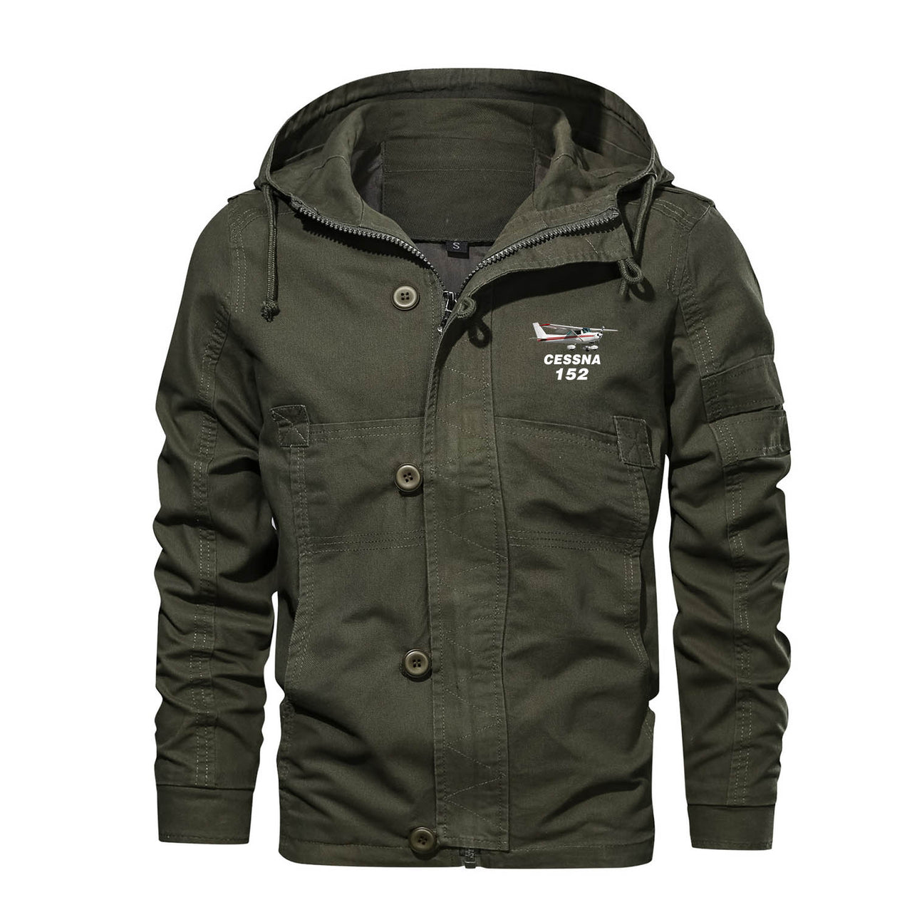 The Cessna 152 Designed Cotton Jackets