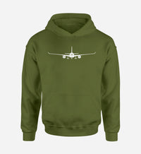 Thumbnail for Airbus A350 Silhouette Designed Hoodies