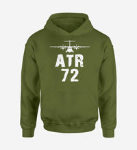 Thumbnail for ATR-72 & Plane Designed Hoodies