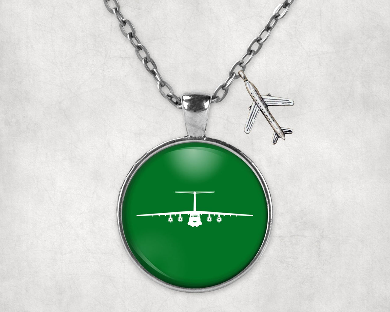 Ilyushin IL-76 Silhouette Designed Necklaces