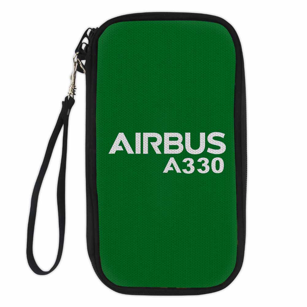 Airbus A330 & Text Designed Travel Cases & Wallets