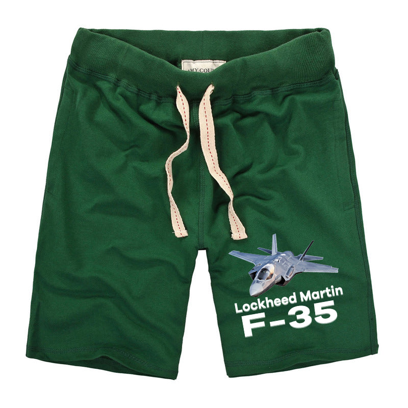 The Lockheed Martin F35 Designed Cotton Shorts