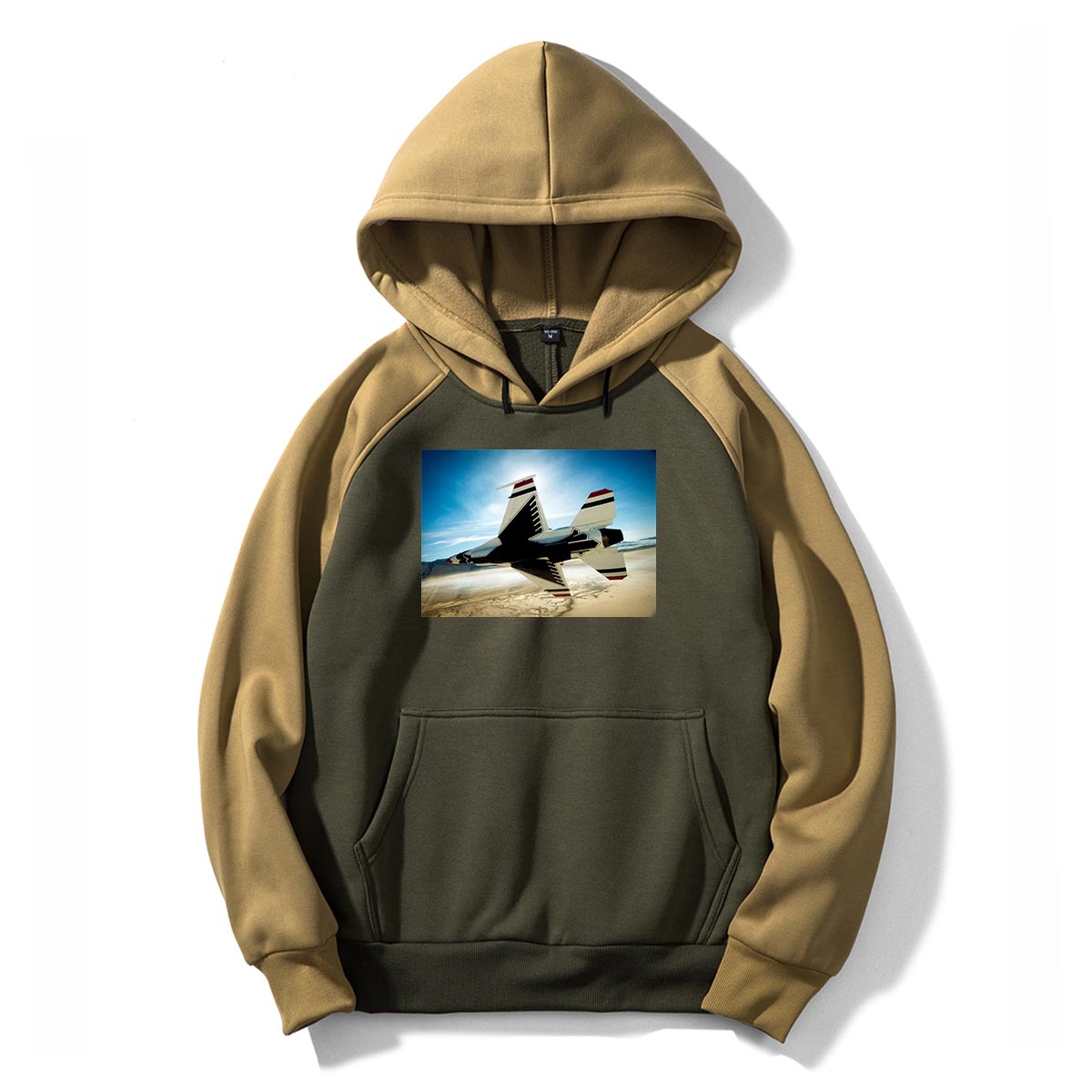 Turning Right Fighting Falcon F16 Designed Colourful Hoodies