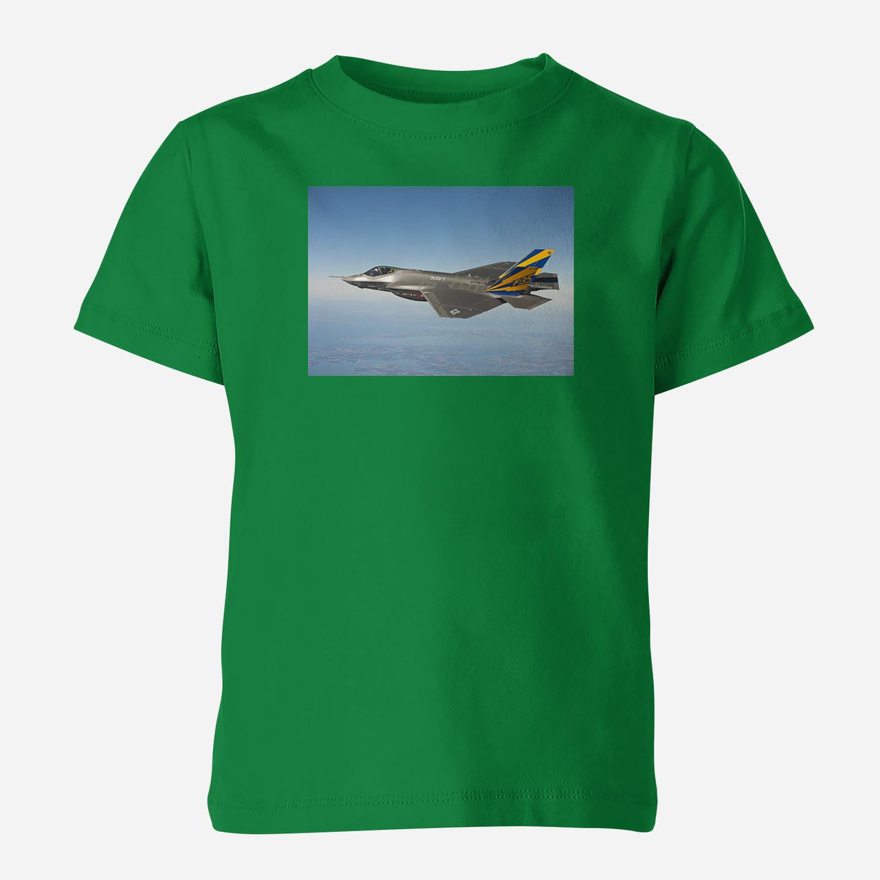 Cruising Fighting Falcon F35 Designed Children T-Shirts