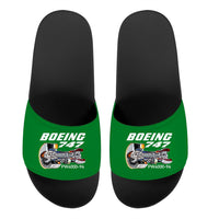 Thumbnail for Boeing 747 & PW4000-94 Engine Designed Sport Slippers