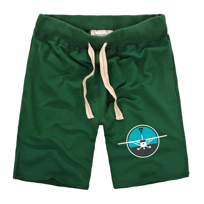 Cessna & Gyro Designed Cotton Shorts