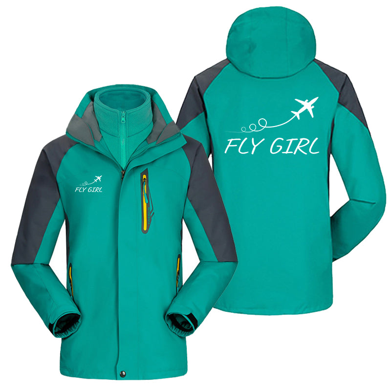 Just Fly It & Fly Girl Designed Thick Skiing Jackets