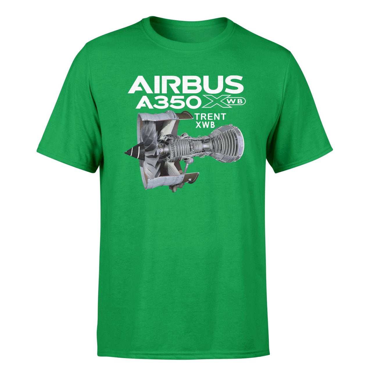 Airbus A350 & Trent Wxb Engine Designed T-Shirts