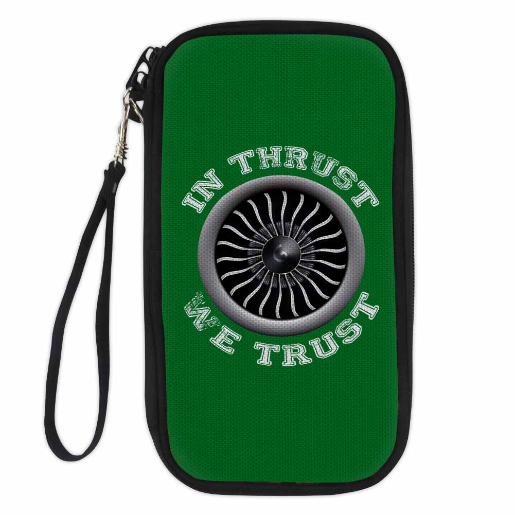 In Thrust We Trust (Vol 2) Designed Travel Cases & Wallets