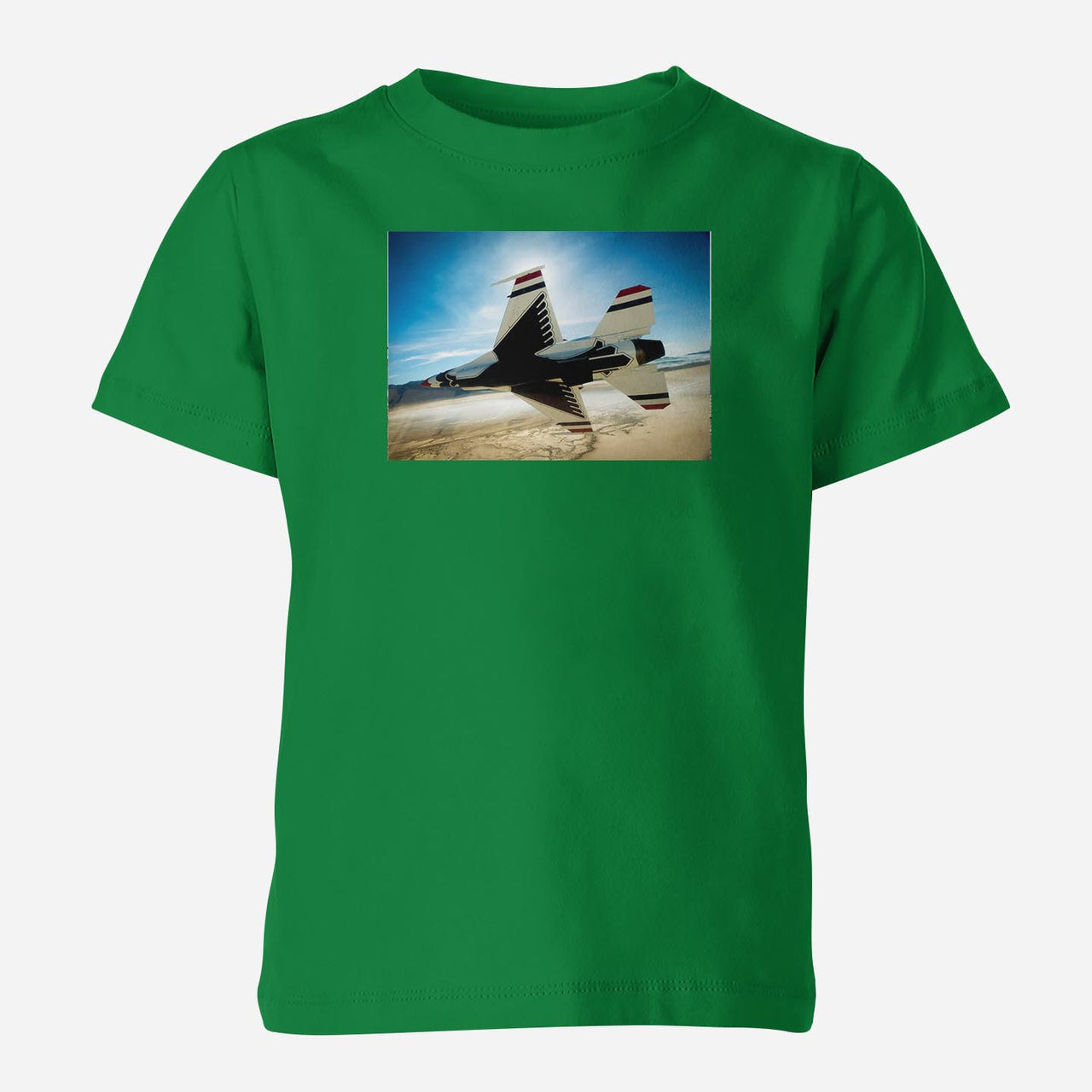 Turning Right Fighting Falcon F16 Designed Children T-Shirts
