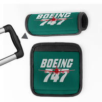 Thumbnail for Amazing Boeing 747 Designed Neoprene Luggage Handle Covers