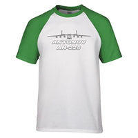 Thumbnail for Antonov 225 (26) Designed Raglan T-Shirts