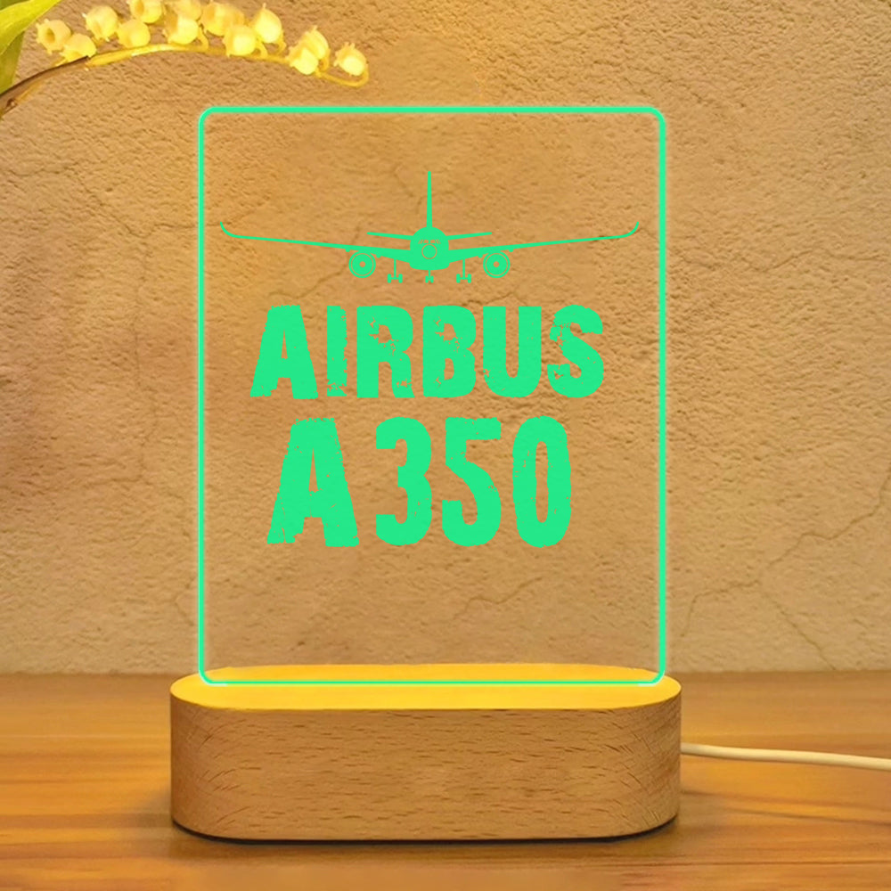 Airbus A350 & Plane Designed Night Lamp