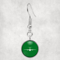 Thumbnail for Ilyushin IL-76 Silhouette Designed Earrings