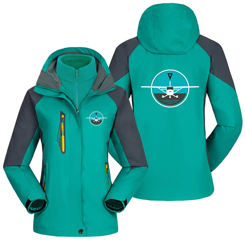 Cessna & Gyro Designed Thick "WOMEN" Skiing Jackets