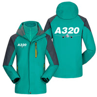 Thumbnail for Super Airbus A320 Designed Thick Skiing Jackets