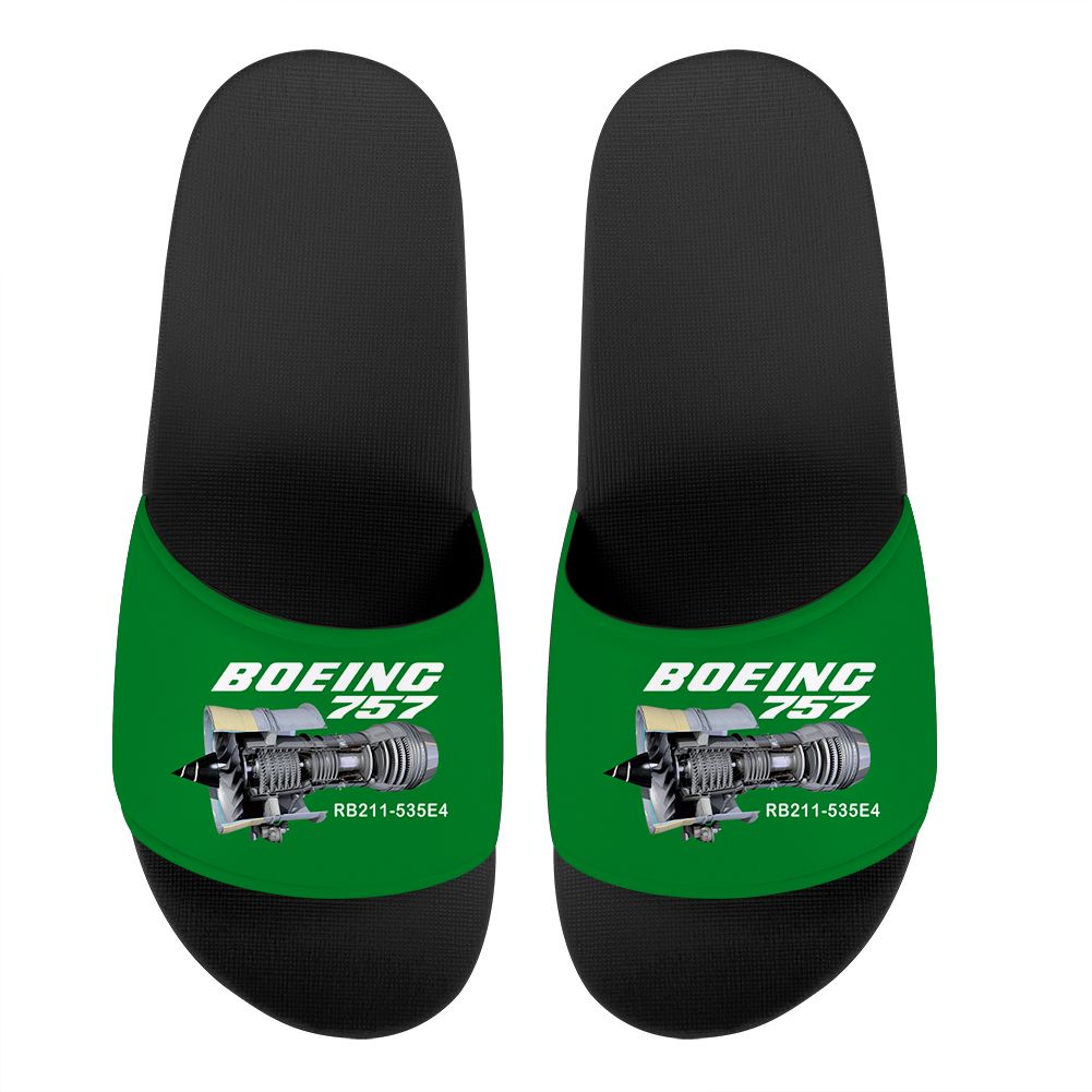 Boeing 757 & Rolls Royce Engine (RB211) Designed Sport Slippers