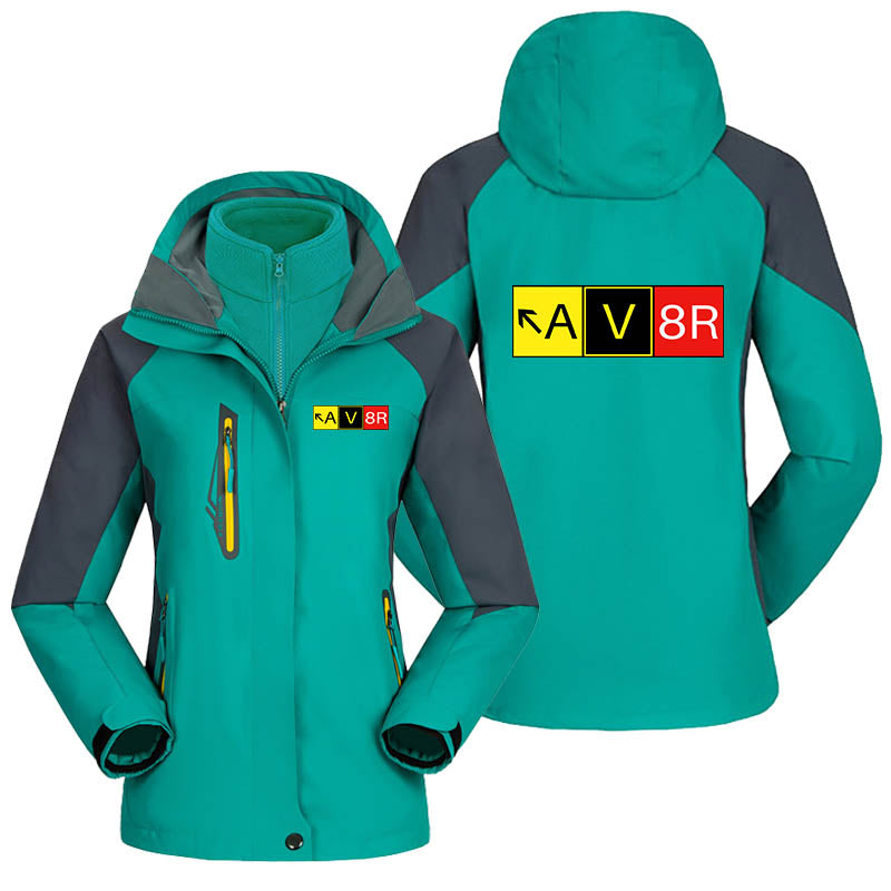 AV8R Designed Thick "WOMEN" Skiing Jackets