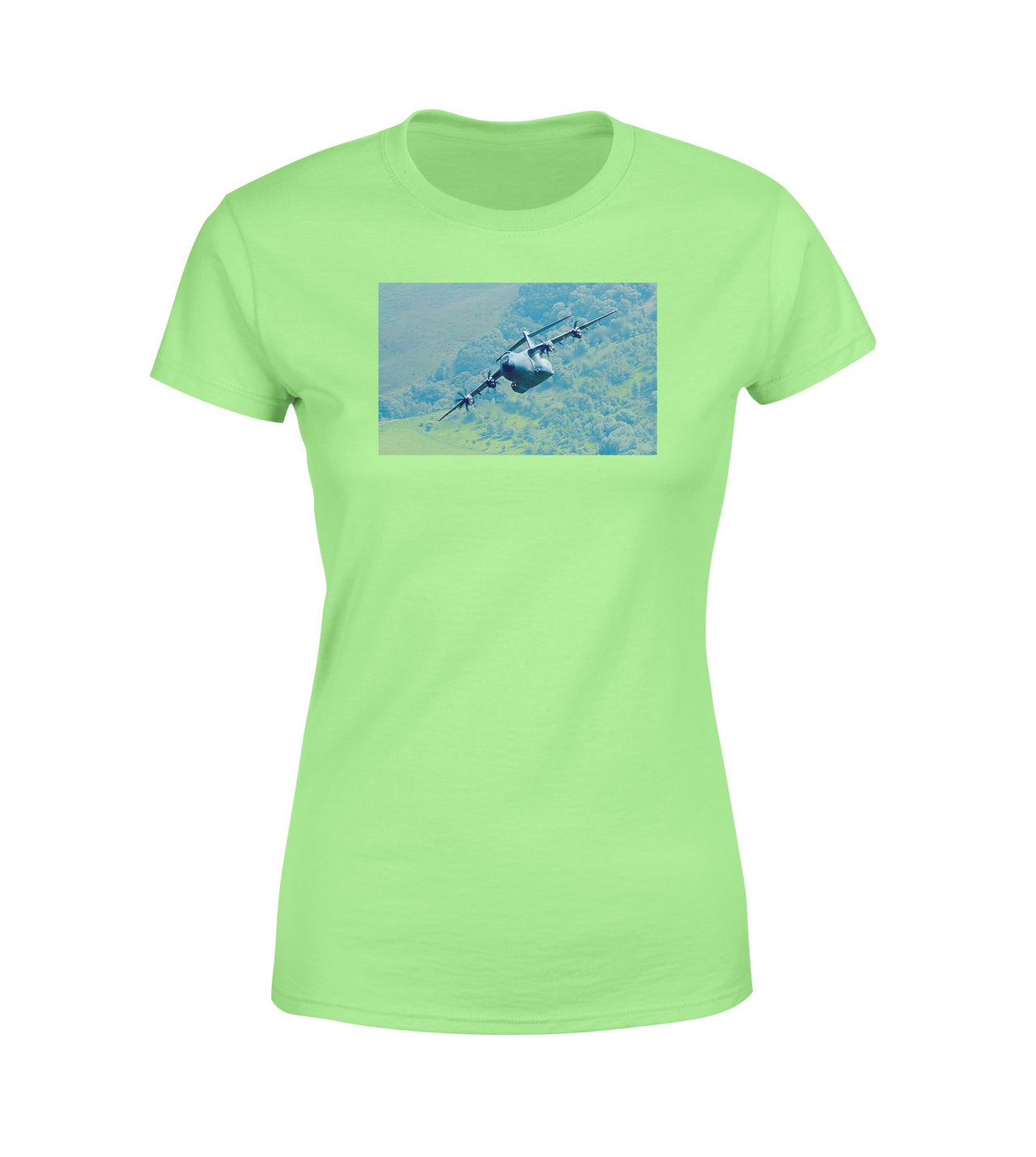 Cruising Airbus A400M Designed Women T-Shirts