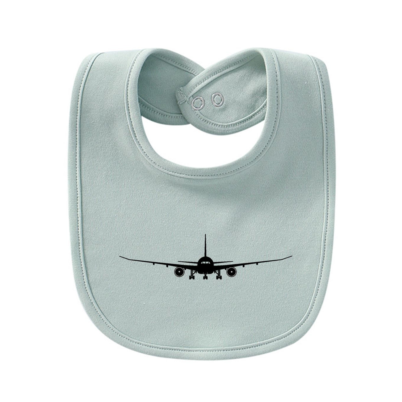 Boeing 787 Silhouette Designed Baby Saliva & Feeding Towels