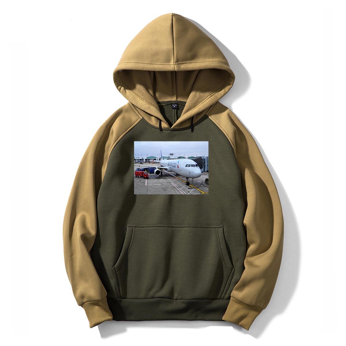 American Airlines A321 Designed Colourful Hoodies