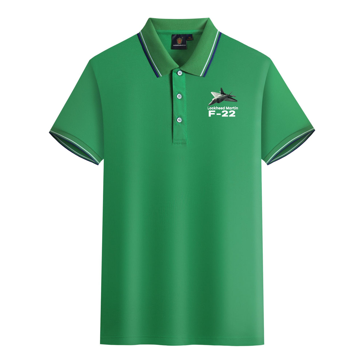 The Lockheed Martin F22 Designed Stylish Polo T-Shirts