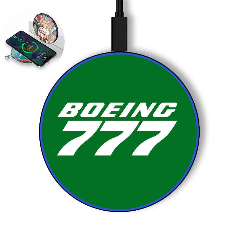 Boeing 777 & Text Designed Wireless Chargers