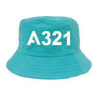 Thumbnail for A321 Flat Text Designed Summer & Stylish Hats