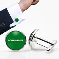 Thumbnail for Bombardier & Text Designed Cuff Links