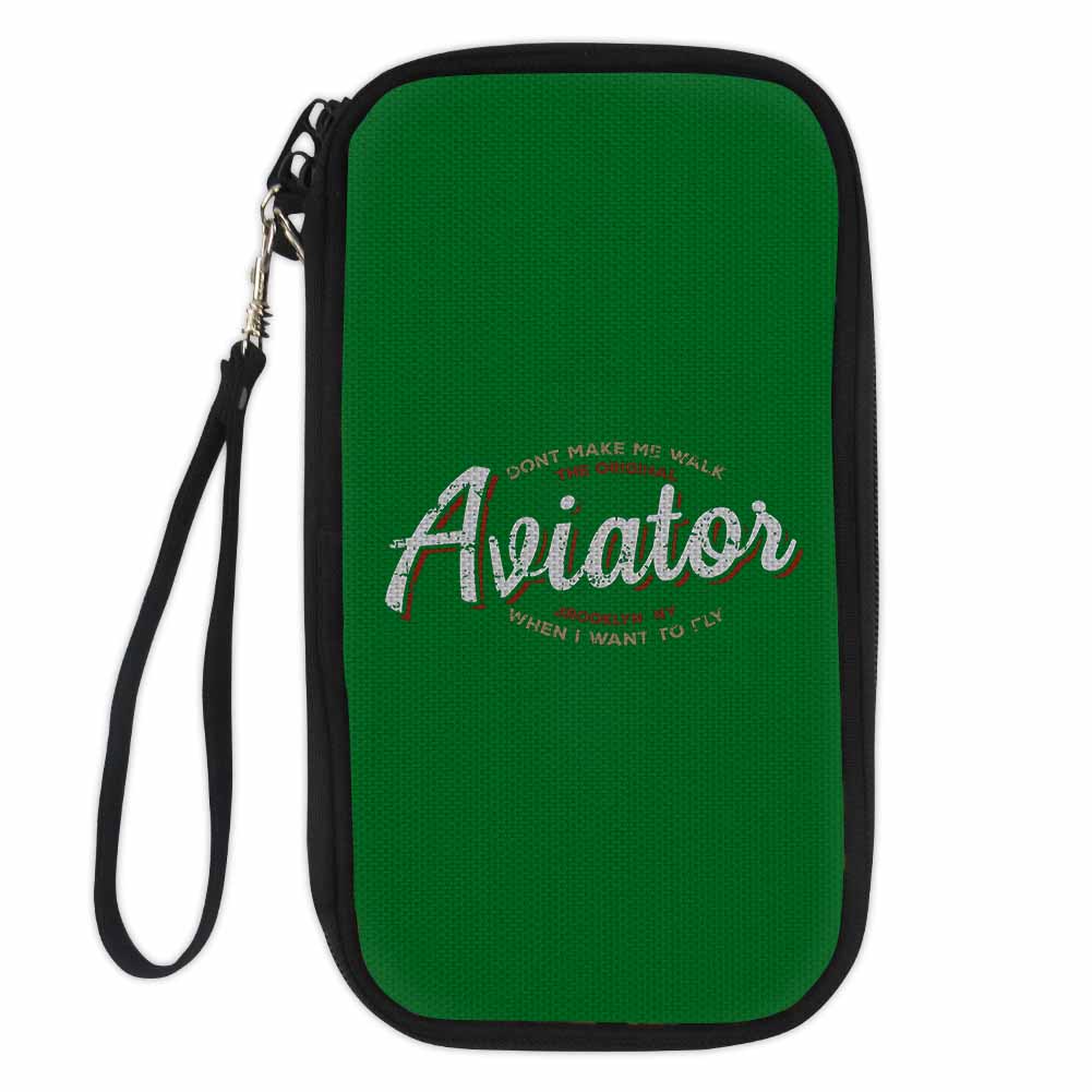 Aviator - Dont Make Me Walk Designed Travel Cases & Wallets